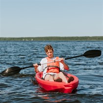 Stundas izbrauciens ar kajaku pa gleznaino Ķīšezeru