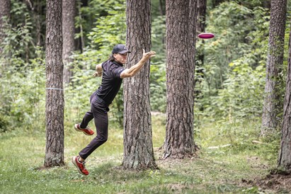 Disku golfa kluba “UFOGOLF” mēneša karte